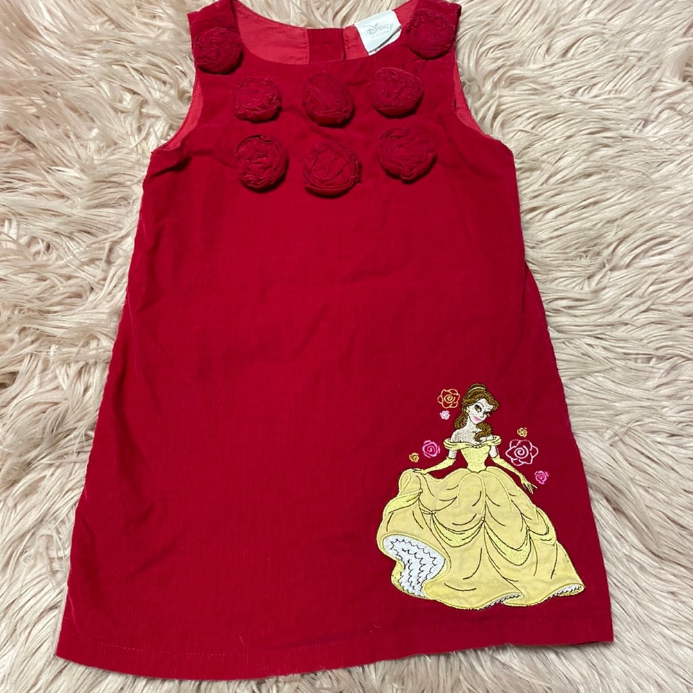 Disney Beauty & The Beast Corduroy Dress